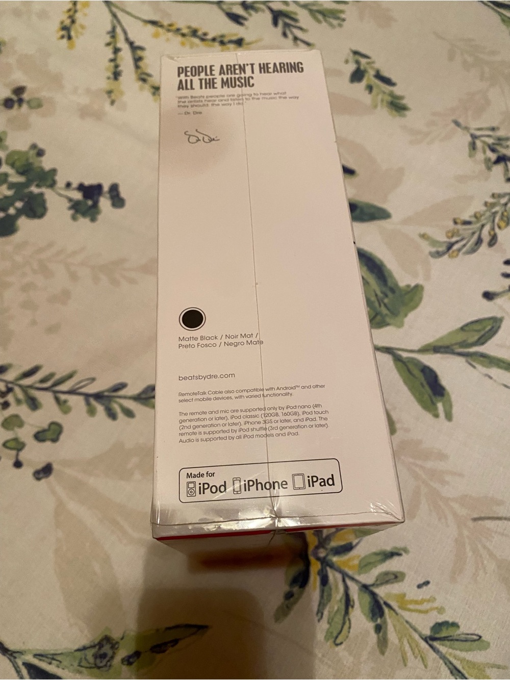 Beats by Dre EP On‑Ear Headphones — Black - Picture 4 of 6